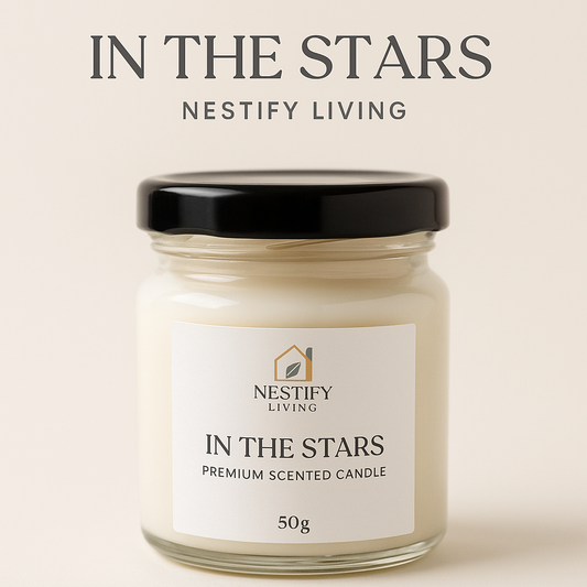Premium Scented Candle – In The Stars  | Premium Soy Wax  (50g)