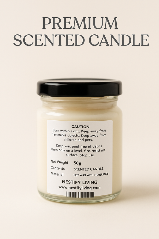 Premium Scented Candle – In The Stars  | Premium Soy Wax  (50g)