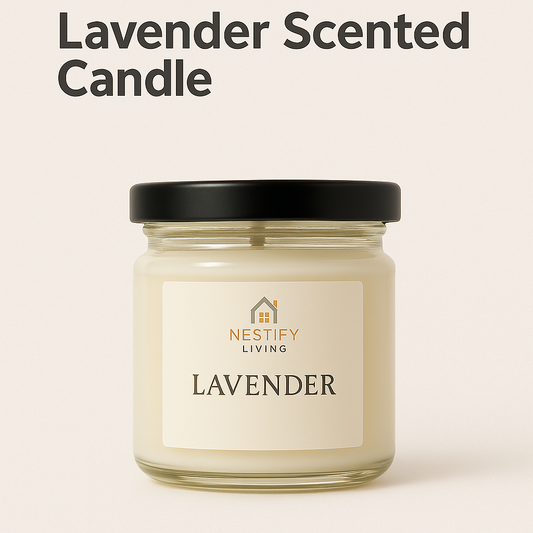 Premium Scented Candle – Lavender  | Premium Soy Wax  (50g)