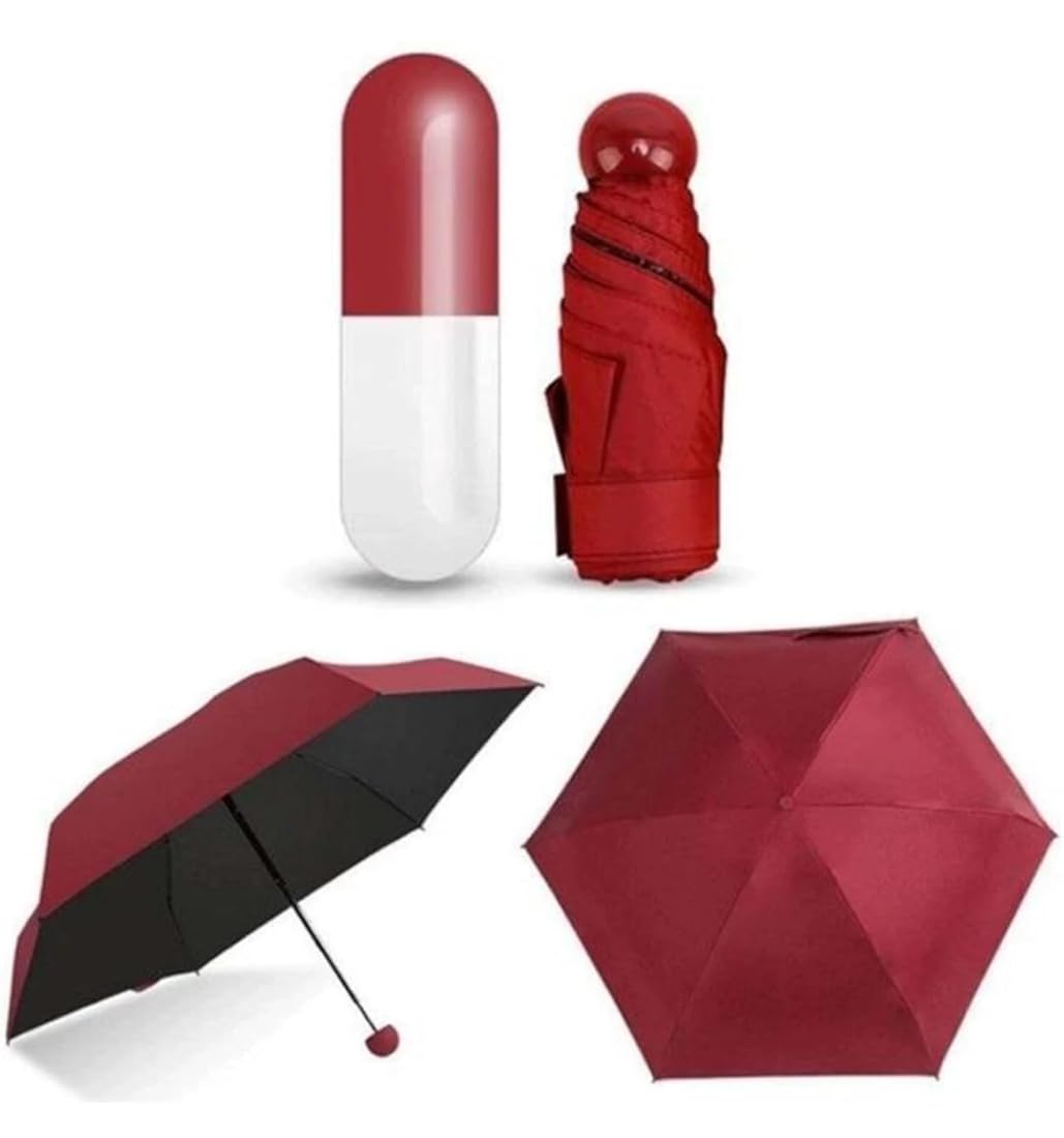 Mini Capsule Umbrella – Pocket Size Rain Saver with Free Shipping
